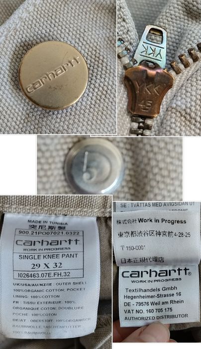 іCarhartt WIP Single Knee Pant I026463 ДЖИНСИ