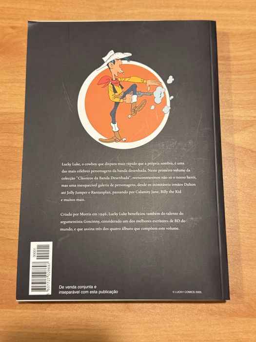 Livro BD Luky Luke