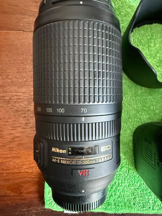 Nikon D90 com acessórios