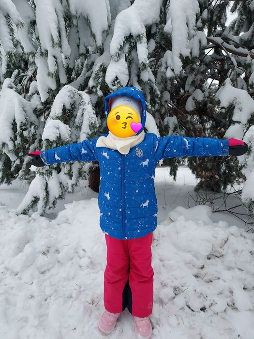 Śliczna kurteczka zimowa 110/116 Kuniboo