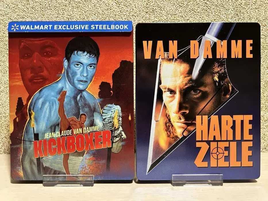 Steelbook Blu-ray Кикбоксер/Трудная мишень/Рэмбо/Паркер/Чикаго/ Рэмбо