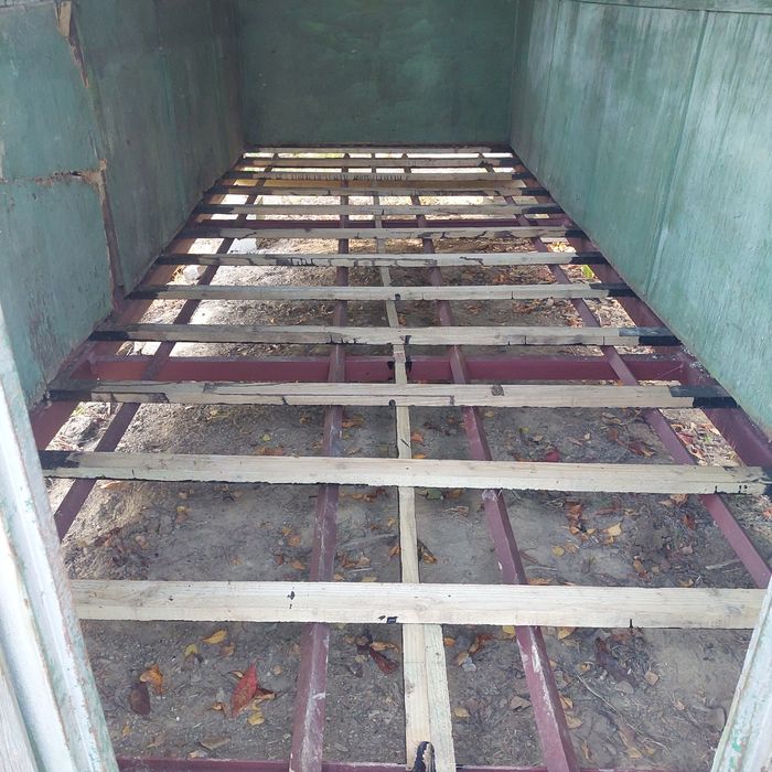 Kontener, barak projekt do dokończenia