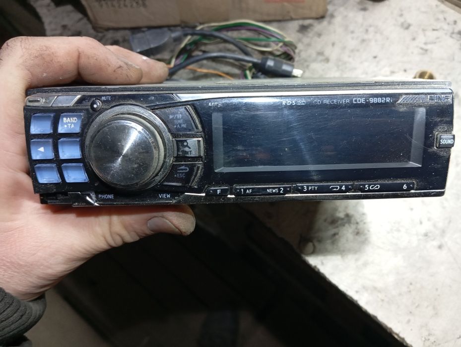 Магнитола alpine cde 9882Ri