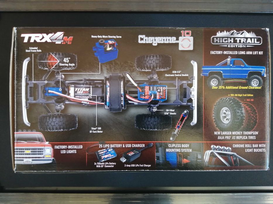RC Crawler TRx4 Chevy Cheyenne 1/18 Traxxas