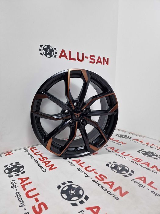 Nowe alufelgi 18" CUPRA Formentor Terramar Ateca Czarne Miedziane