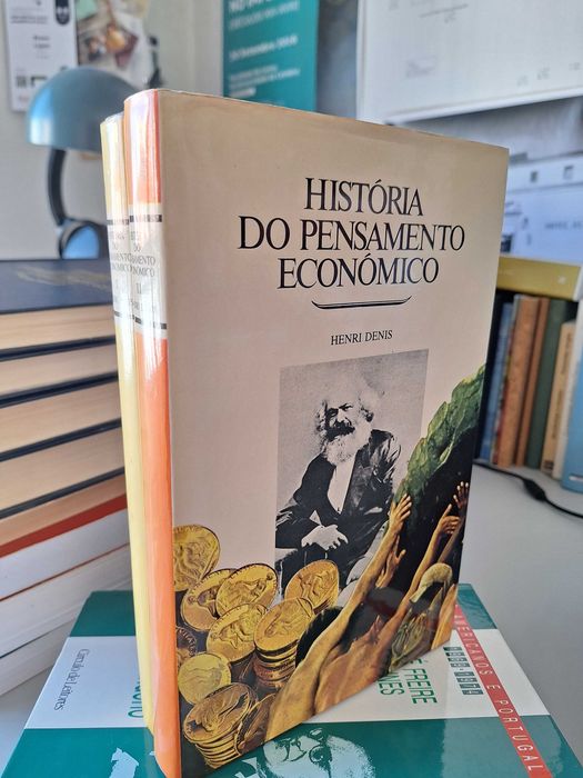 História do Pensamento Económico - Henri Denis, 2 volumes, Círculo de Leitores, 1978