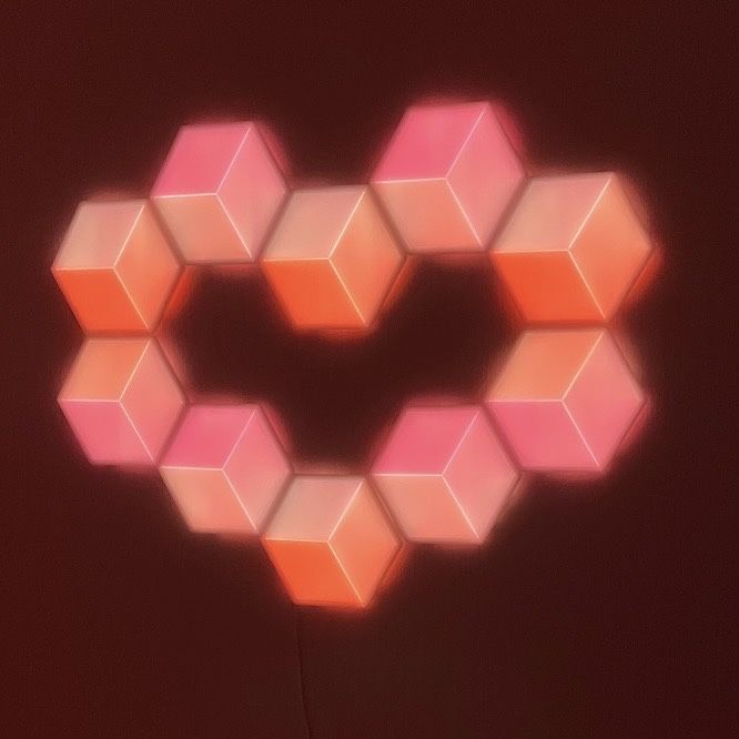 Набір настінних світильників Govee H6066 Glide Hexa Pro LED Light Panels