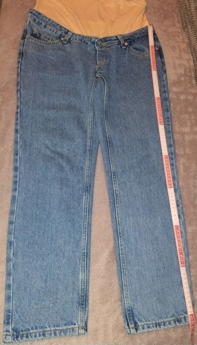 Джинси для вагітних, розмір S-М, колір синій, стан відмінний