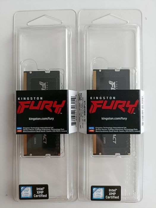 Kingston Fury DDR5 4800 CL38 SODIMM