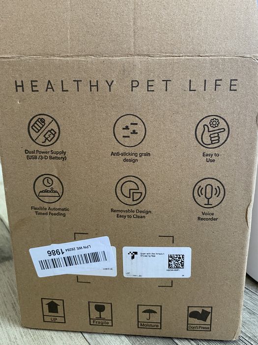 Dispensador para comida de cão/gato