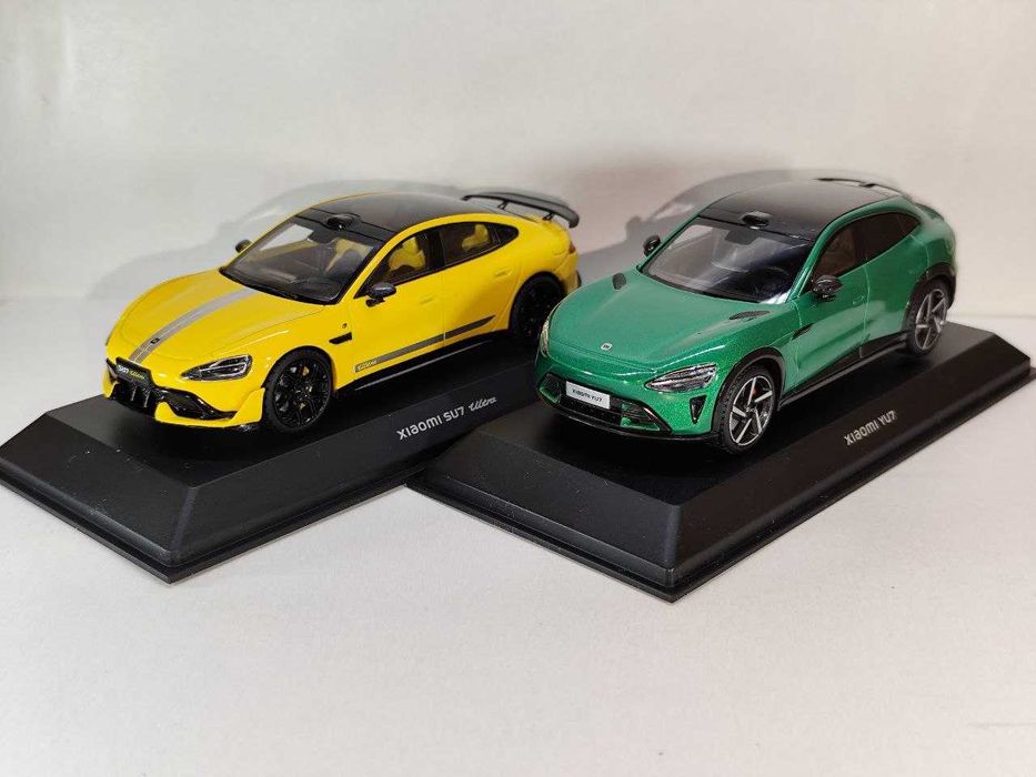 Xiaomi SU7 イエローミニカー Коллекционная модель машины Xiaomi SU7 (масштаб 1:64), желтая цена
