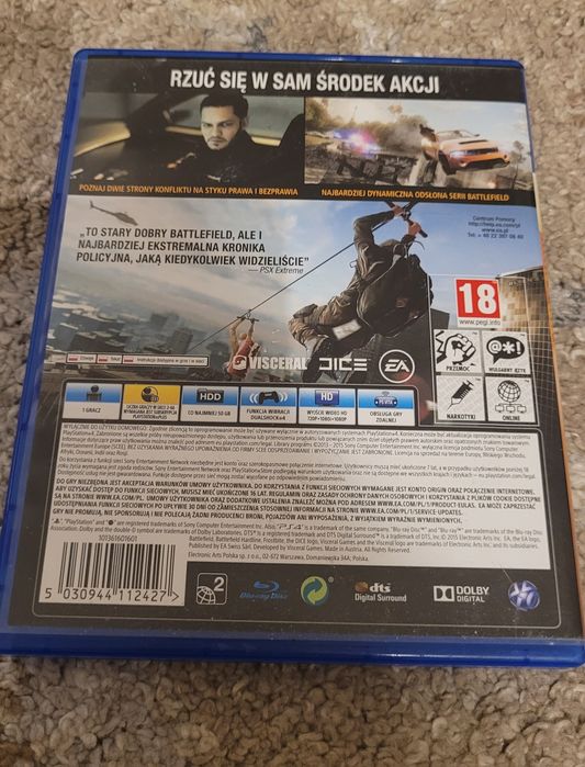 Battlefield hardline,PS4