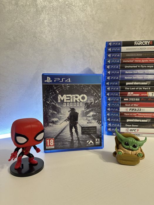 Metro Exodus для PS4 | Ліцензійний диск