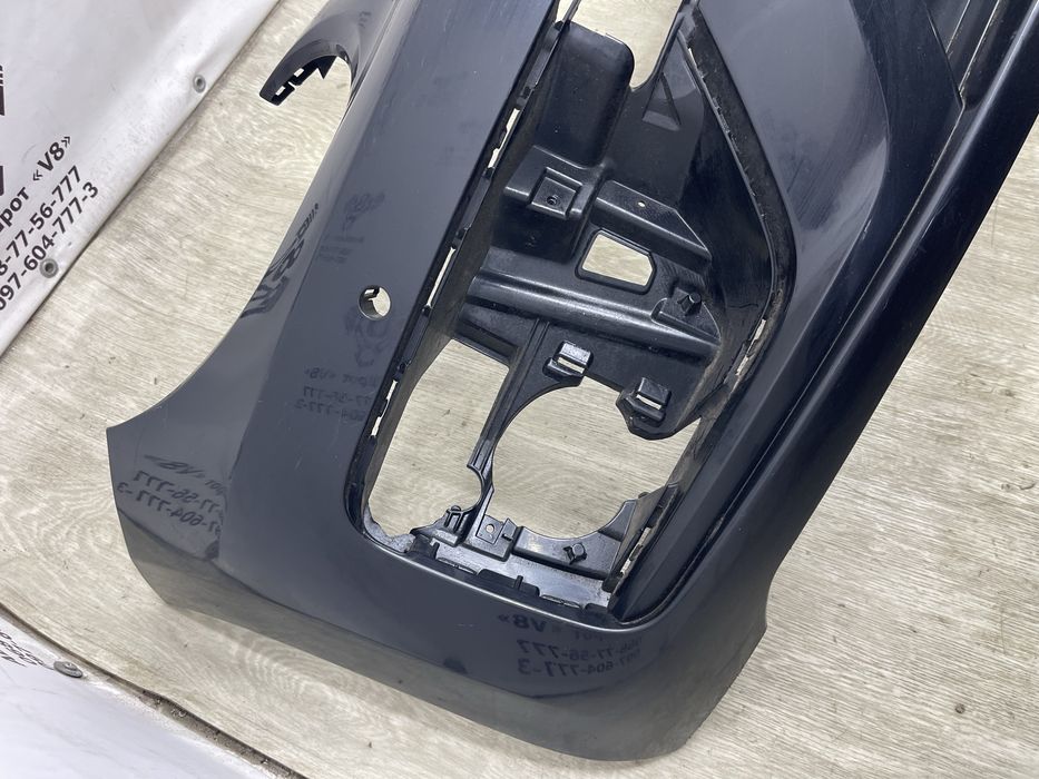 Бампер передній Volkswagen Beetle R-Line 2015-2019 5C5807221P голий бампер чорний бітл жук р лайн l143