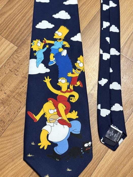 Вінтажна краватка GEORGE × THE SIMPSONS 90s