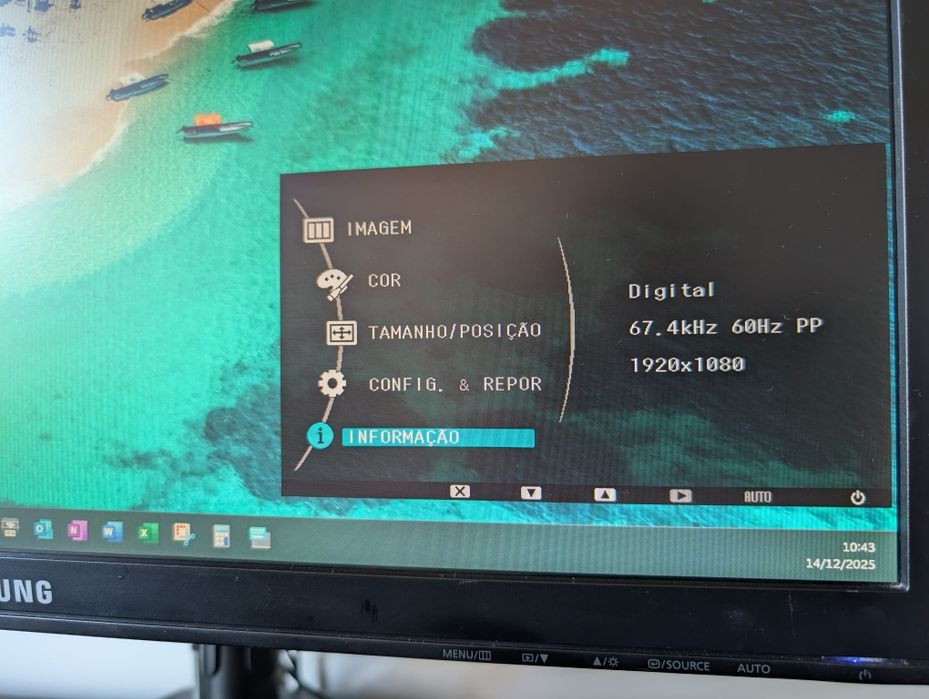 Ecrã Samsung 22 Polegadas