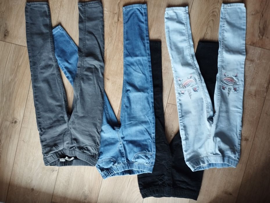 4 x Jegginsy h&m wzrost 116