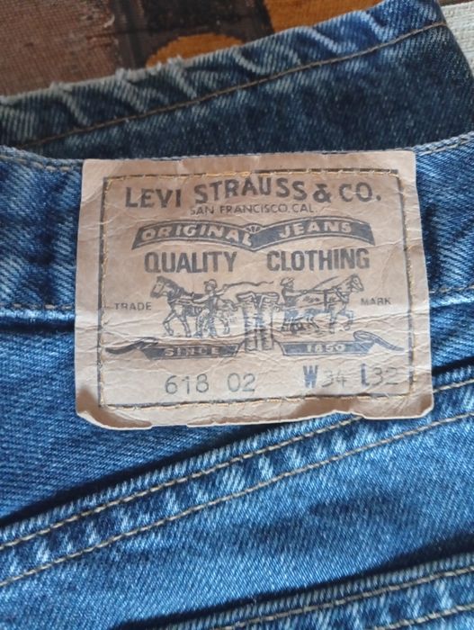 Продам джинси модель Levi's 613 02 (W34 L32).