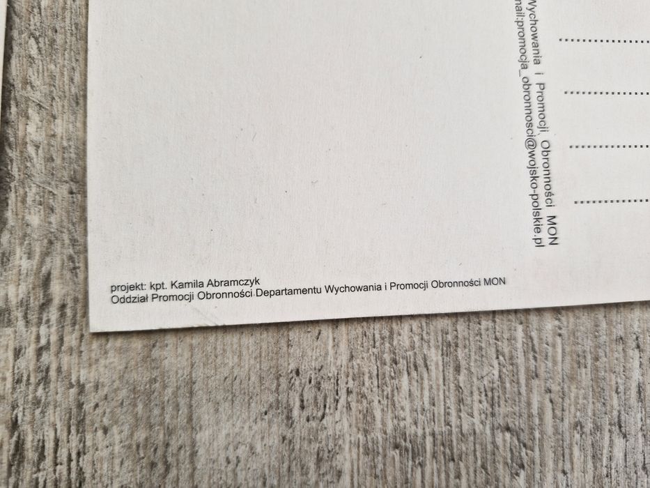KA. Pocztówki materiały promocyjne