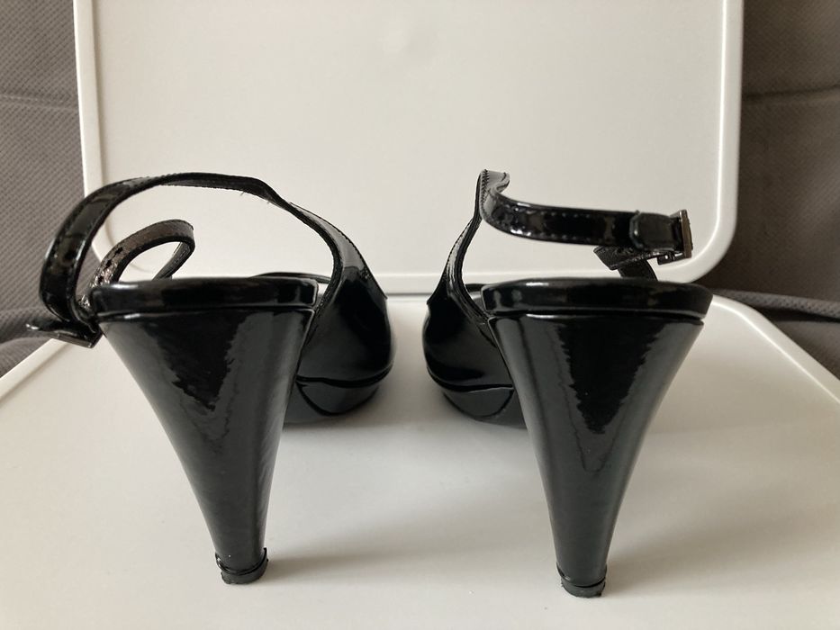 Buty * PRIMA MODA * Rozmiar 38 * DAMSKIE * Czarne * UŻYWANE