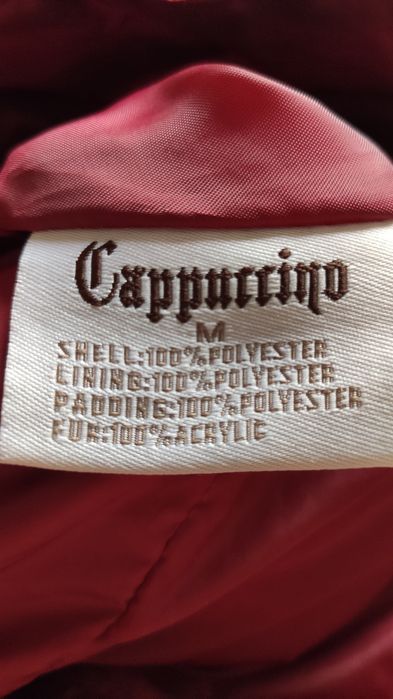 Пальто Пуховик Мех.