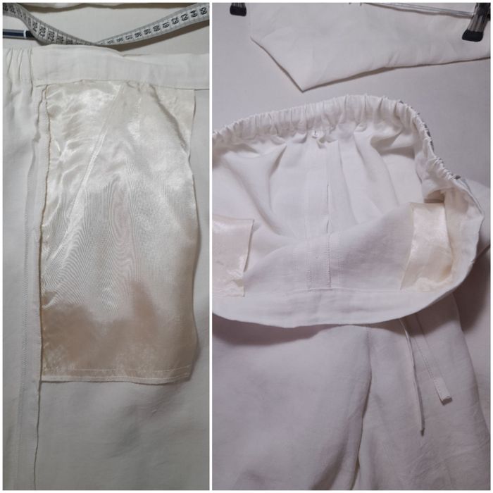 Льон. Штани великі палацо. р.4xl