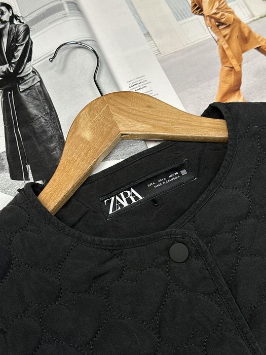 Стильний лайнер бомбер zara з нових колекцій