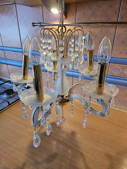 Żyrandol kryształowy