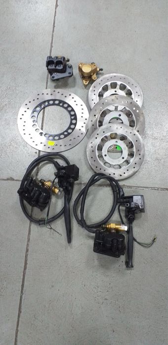 Комплект гидралики с тормозным диском мото