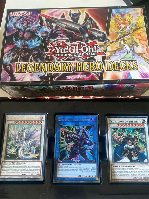 Yu gi oh legendary hero decks