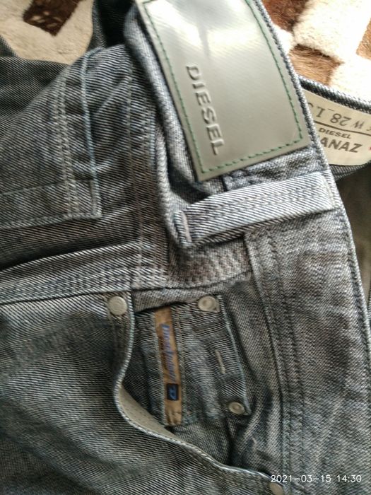 Spodnie Jeans Diesel THANAZ