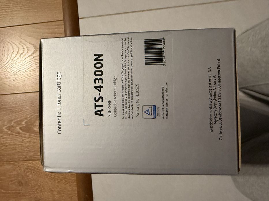 Toner ACTIVEJET ATS-4300N Czarny NOWY do drukarki Samsung  SCX-4300