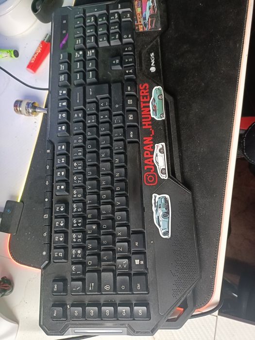 Rato e teclado gaming