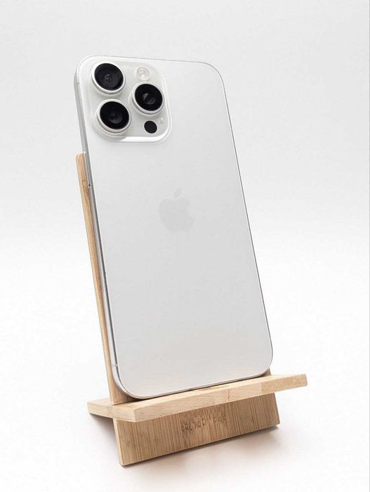 Apple iPhone 15 Pro Max 256GB Biały| eSim | bateria 100%