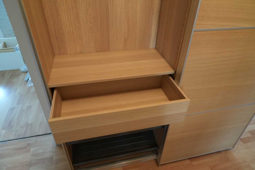 Szafa IKEA przesuwna 237cm x 150cm x 43cm dwudrzwiowa KRAKÓW