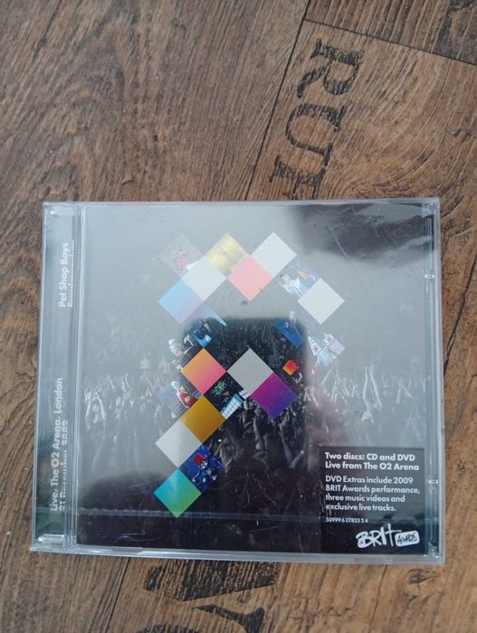 Pet Shop Boys: Pandemonium [CD]+[DVD] z koncertu w Londynie.Nowy,folia