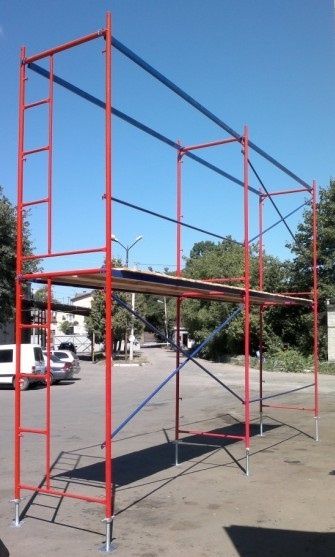 Опора гвинтова 45 см. Домкрат на леса строительные