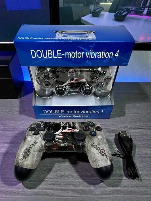 Геймпад джойстик God of War для PS4 і ПК, Bluetooth, вібрація, USB