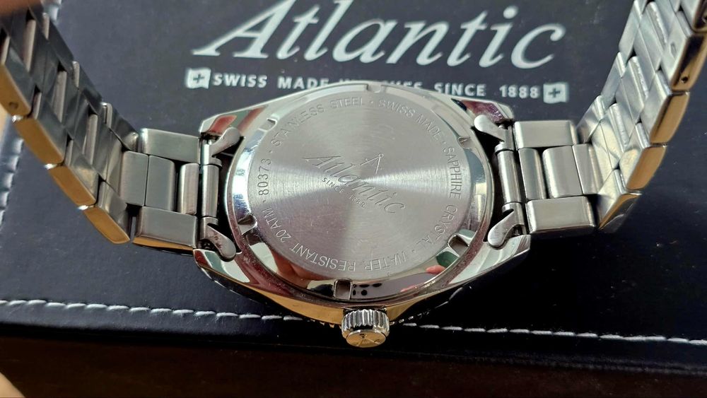 Atlantic Mariner 80378 srebrno-bordowy