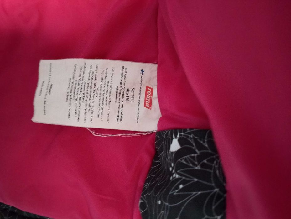 Kurtka zimowa firmy Reima