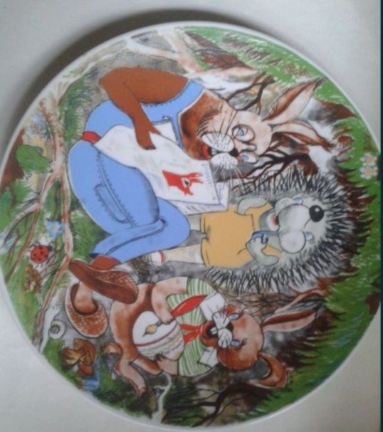 Оригинальная тарелка. ГДР.