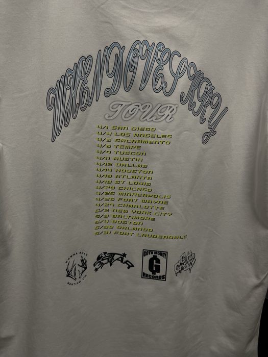 Футболка goth money records ftp black kray sickboyrarri