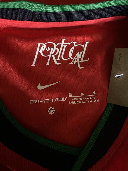 T shirt oficial de jogo de Portugal euro 2024