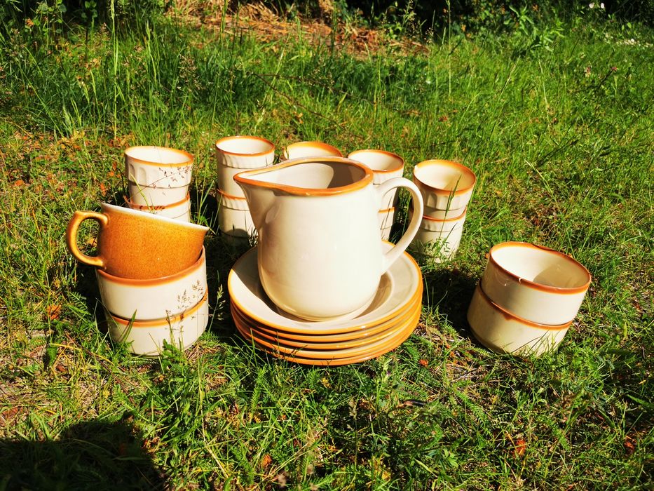 Zestaw PRL ceramika Tułowice