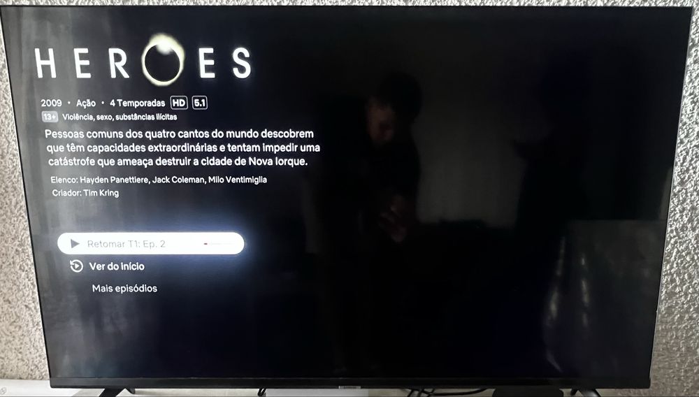 Samsung Smart TV 50” UHD 4K AU7000 – Como Nova + Caixa Original