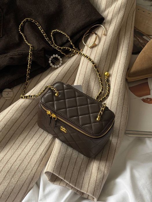 Сумка Chanel / сумочка шанель коричнева