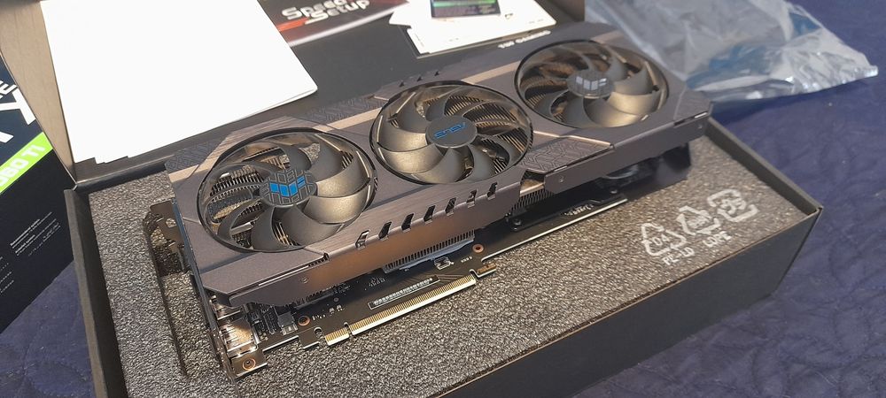 Karta graficzna ASUS GeForce RTX 3060 Ti TUF Gaming OC 8GB