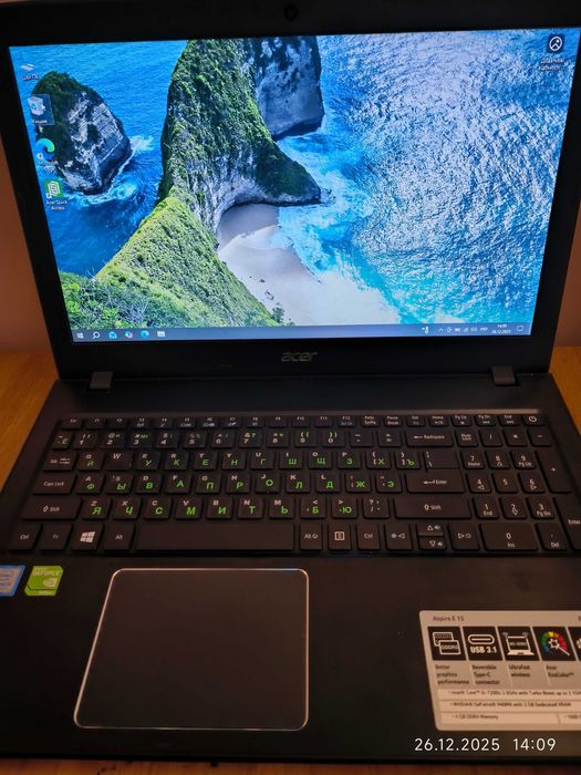 Ноутбук Acer Aspire E15