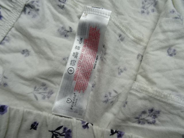 Primark dol piżamki nowy S