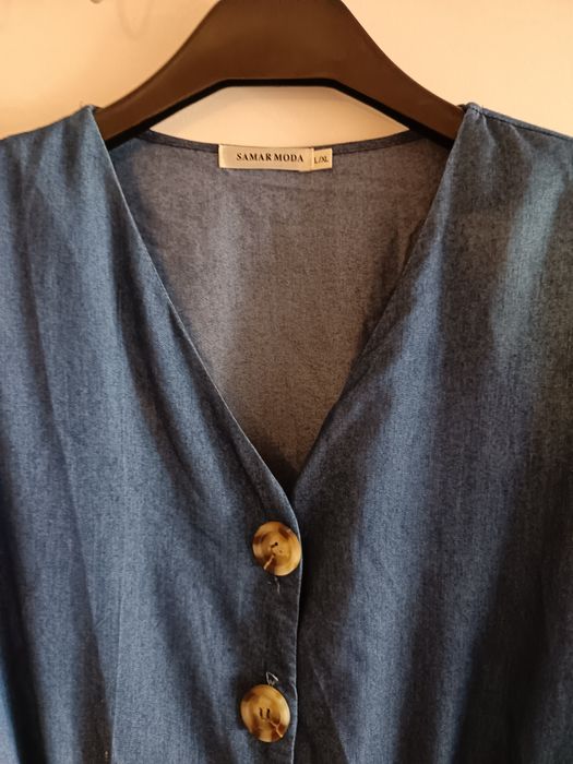 Macacão azul L/XL